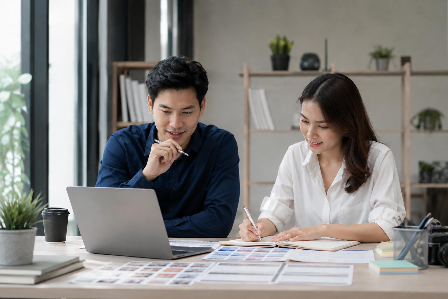 ทีมคอนเทนต์ทำงานร่วมกันในบริบทธุรกิจเพื่อเตรียม Visual Content สำหรับการใช้งานหลายช่องทาง